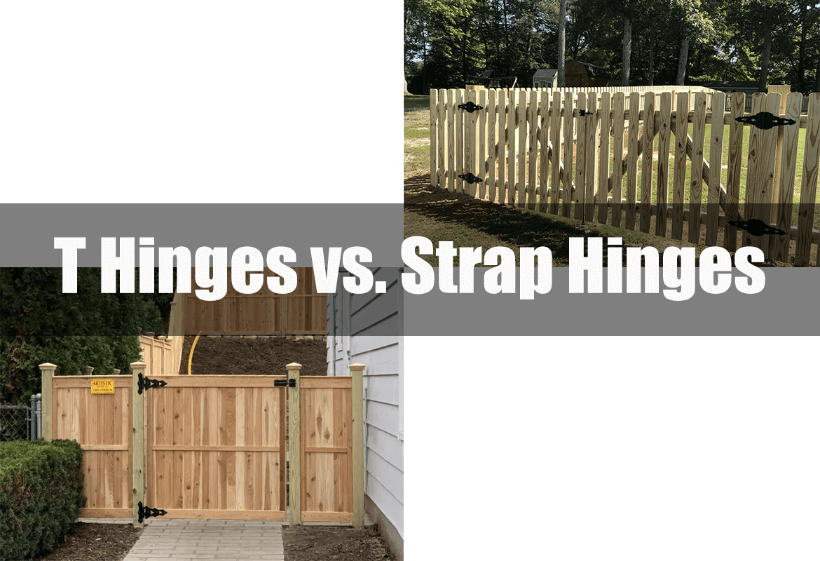 T Hinges vs. Strap Hinges