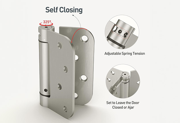 The Advantages of Satin Nickel Spring Hinges